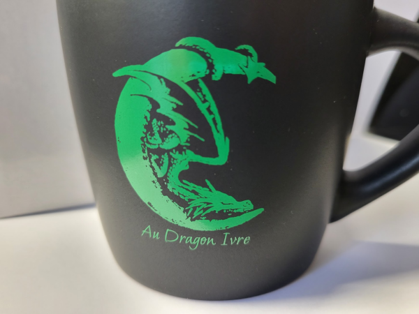 Mug Noir - Au Dragon Ivre – Image 5