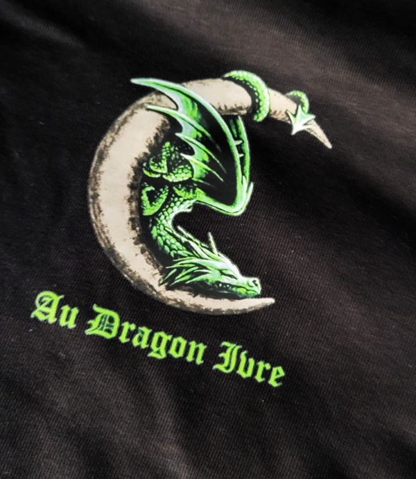 T-Shirt  Au Dragon Ivre – Image 2