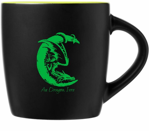 Mug Noir - Au Dragon Ivre
