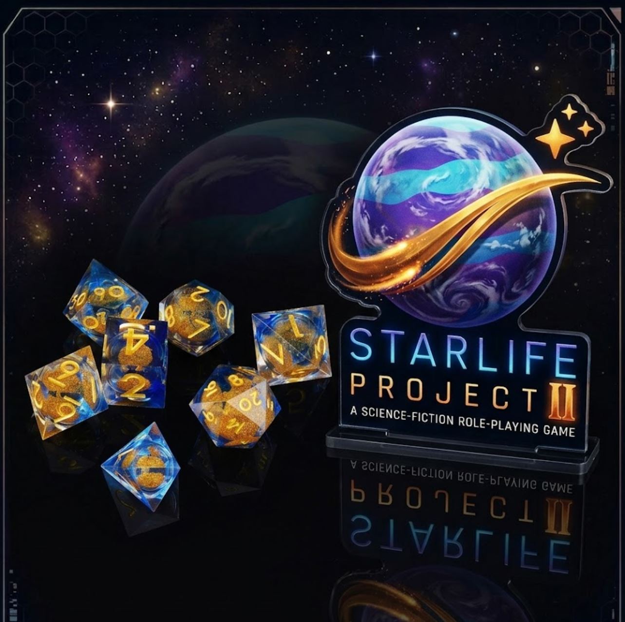 Set de Dés Starlights - STARLIFE PROJECT II